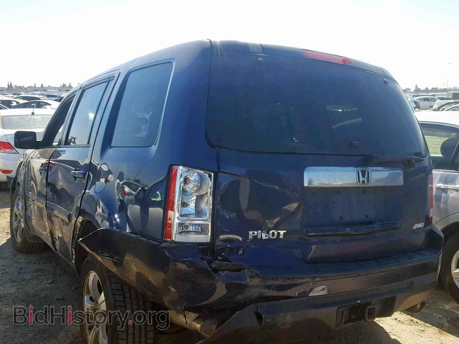 2014 HONDA PILOT EXL - VIN: 5FNYF4H59EB010379 - Фото 3