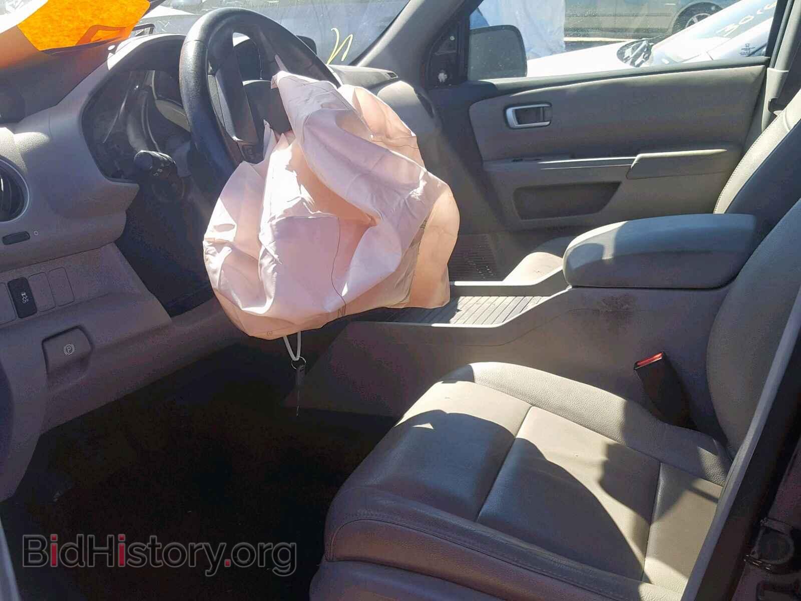 2014 HONDA PILOT EXL - VIN: 5FNYF4H59EB010379 - Фото 5