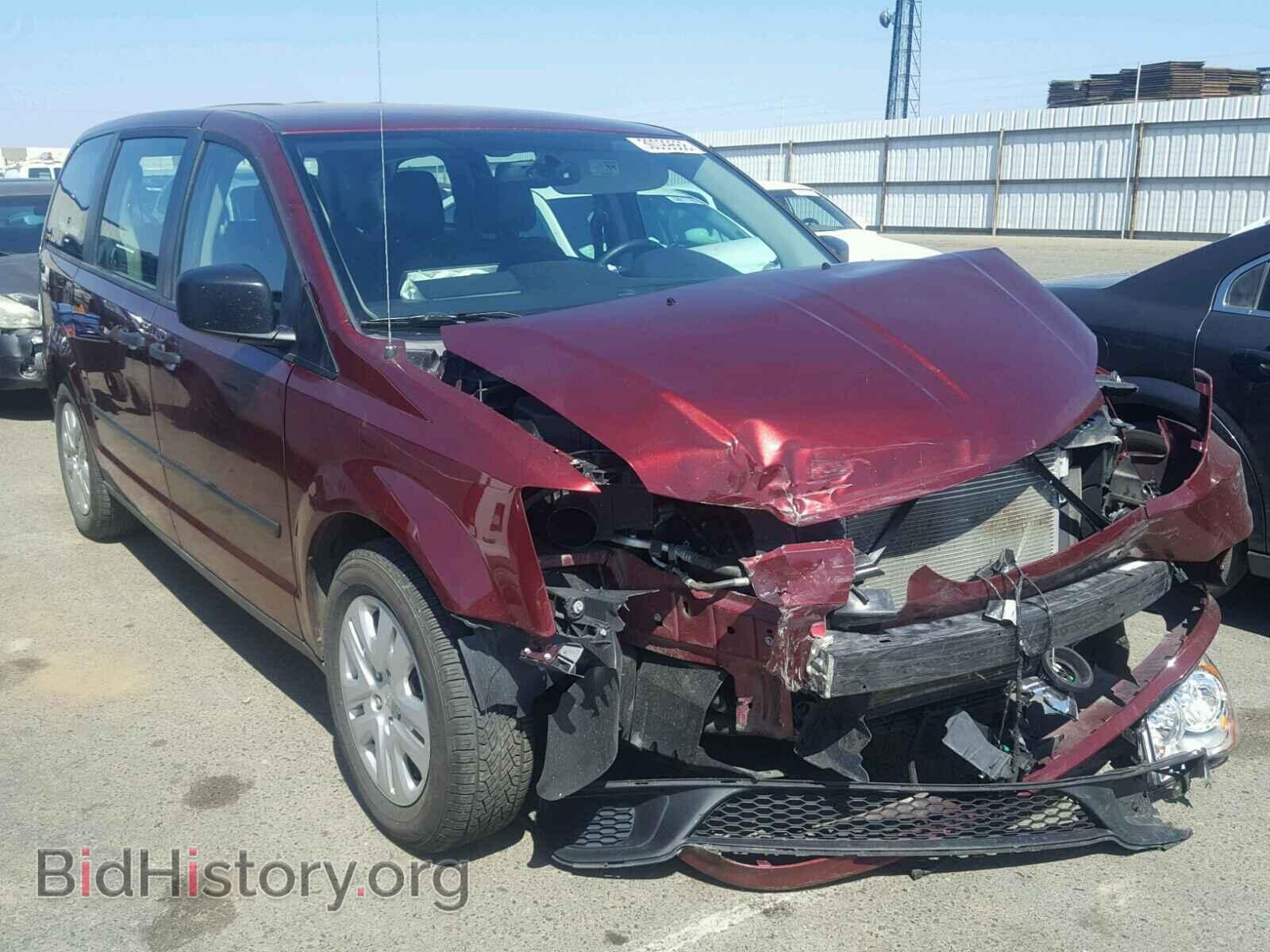 Фотография 2C4RDGBGXGR399045 - DODGE CARAVAN 2016
