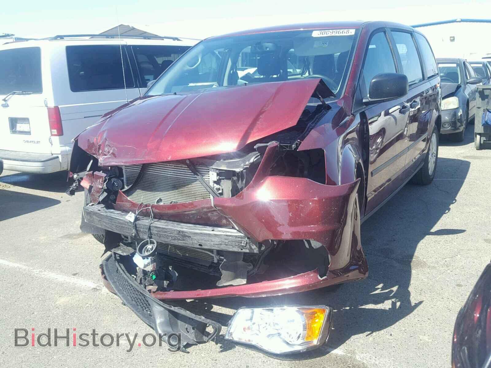 2016 DODGE CARAVAN - VIN: 2C4RDGBGXGR399045 - Фото 2
