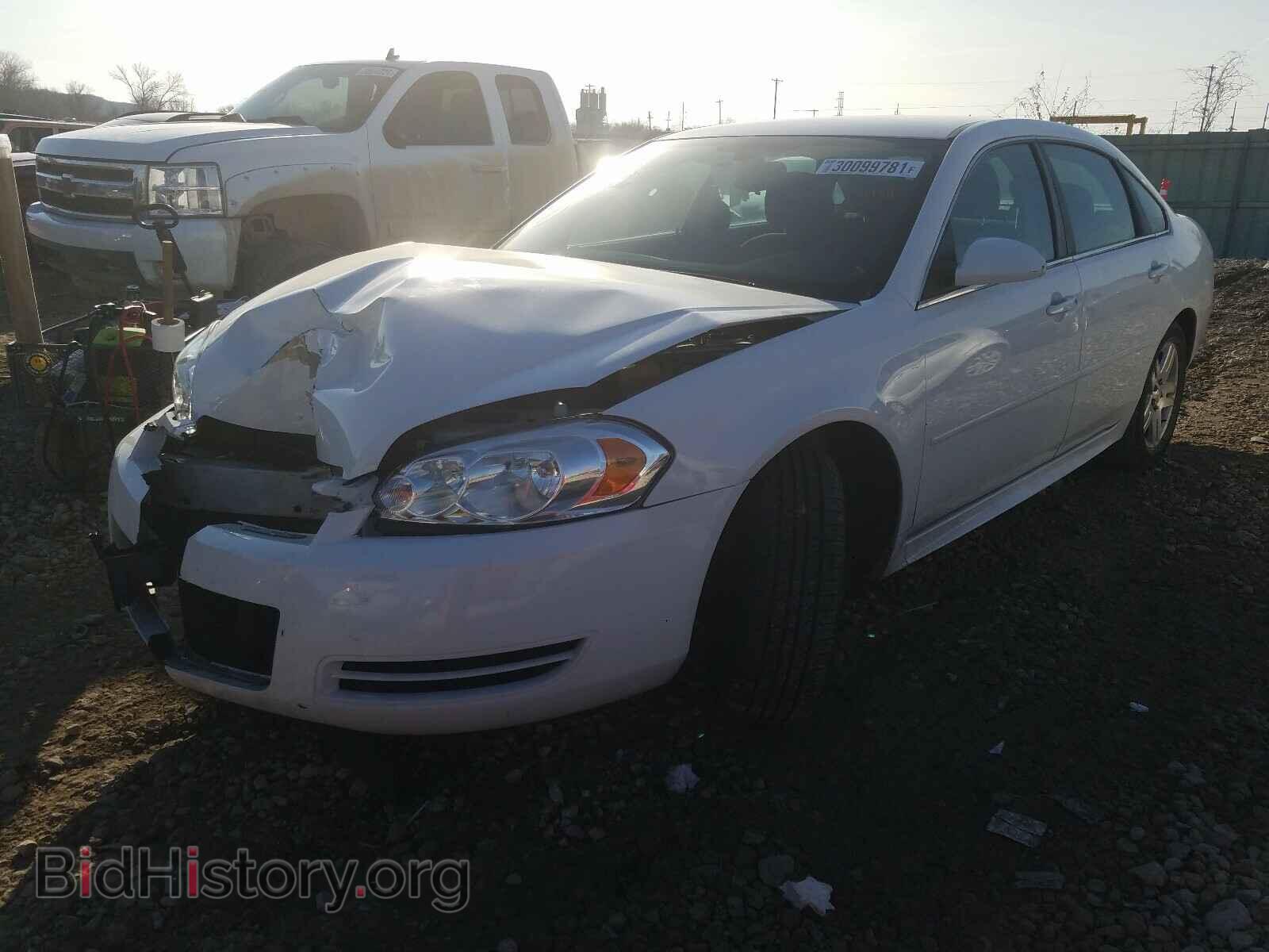 2016 CHEVROLET IMPALA - VIN: 2G1WB5E33G1103862 - Фото 2
