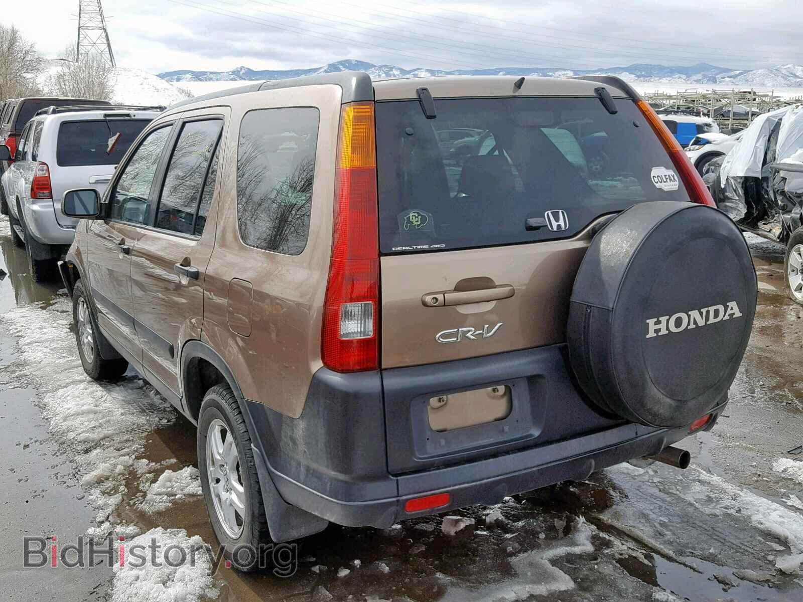 2002 HONDA CR-V EX - VIN: JHLRD78862C049688 - Фото 3