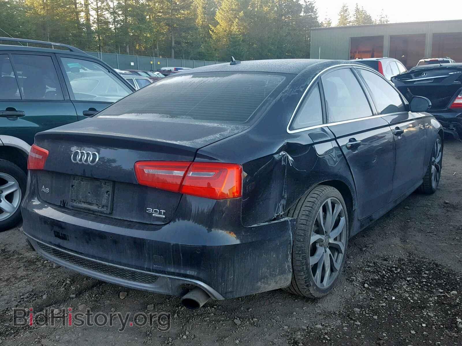 2014 AUDI A6 - VIN: WAUHGAFC9EN033396 - Фото 4