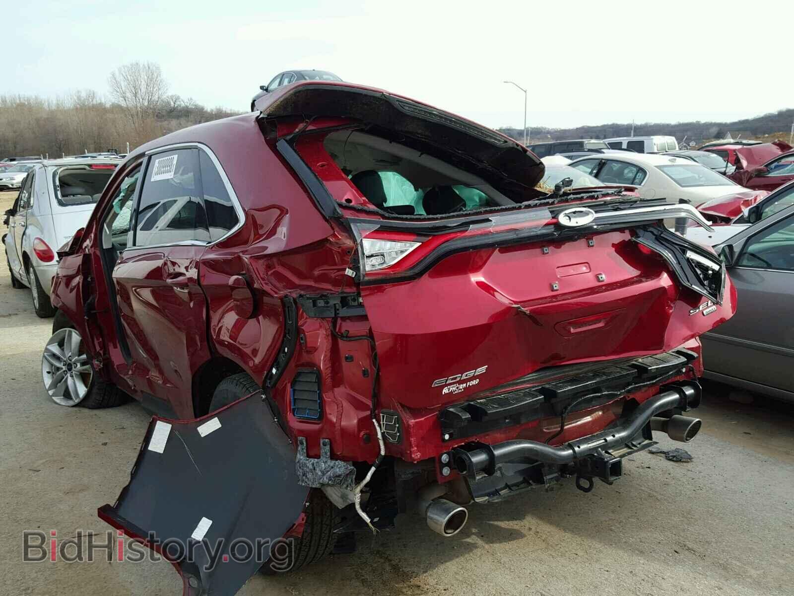 2017 FORD EDGE - VIN: 2FMPK4J8XHBB67377 - Фото 3