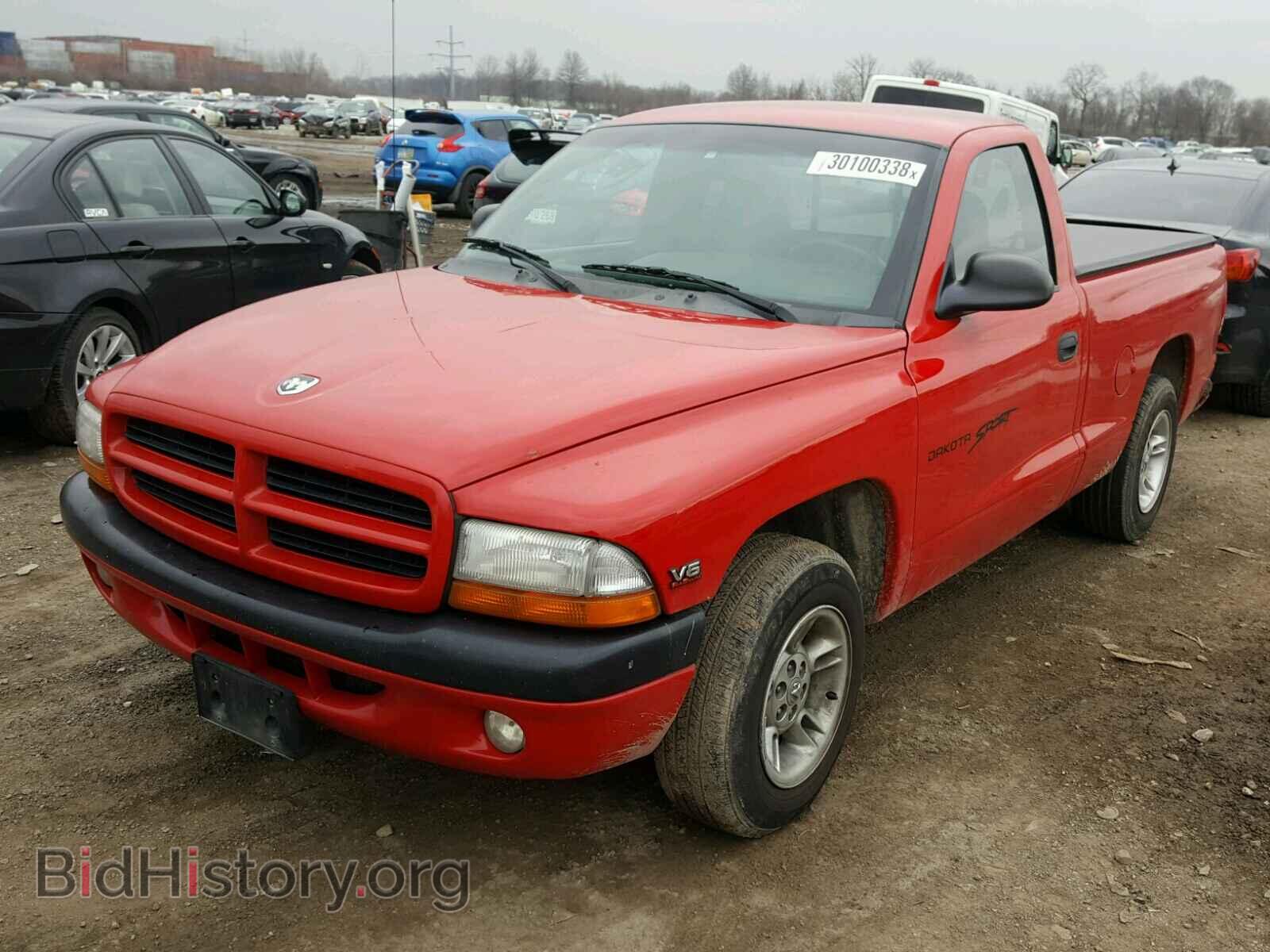 2000 DODGE DAKOTA - VIN: 1B7FL26X8YS768651 - Фото 2