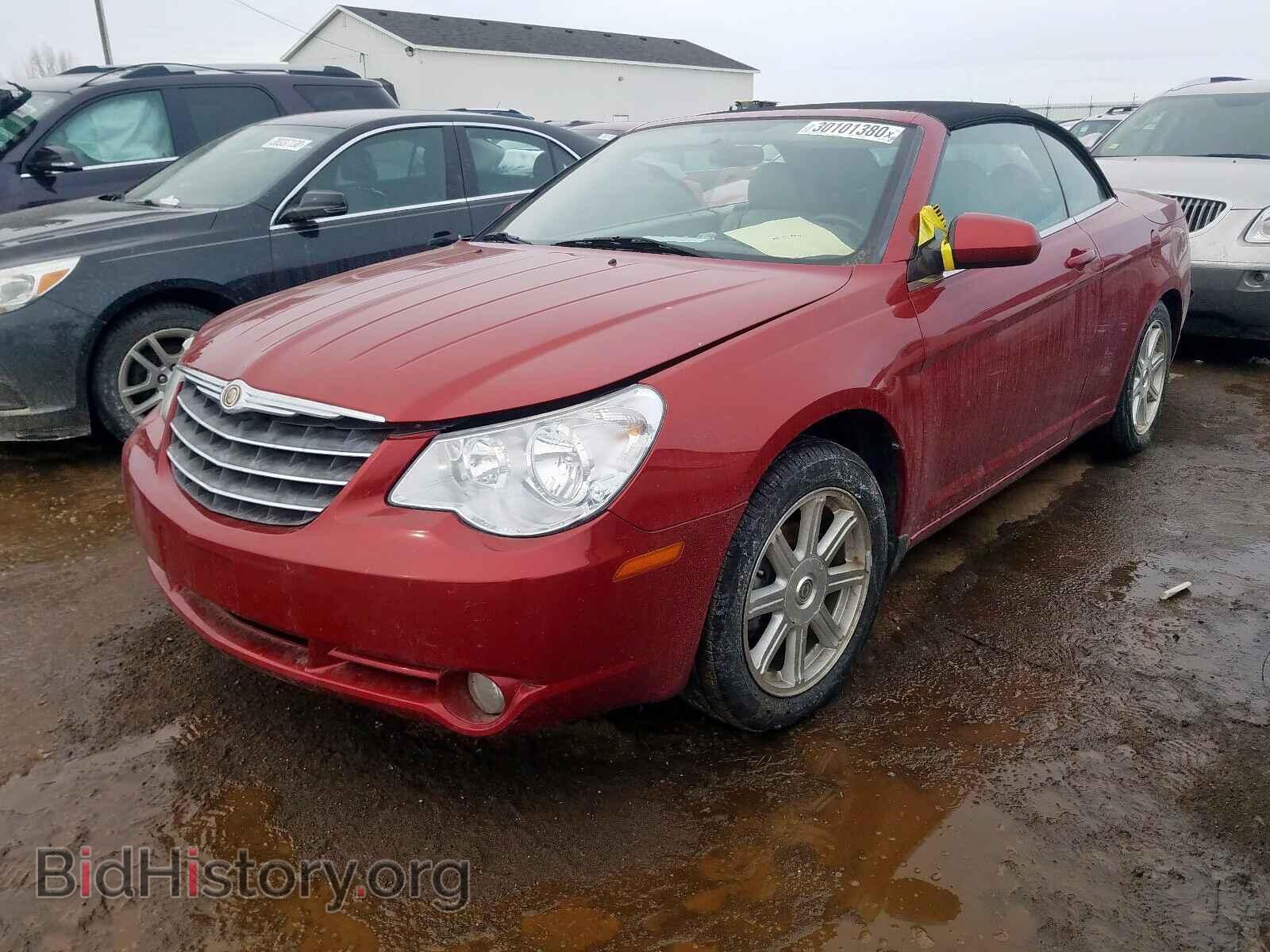 2008 CHRYSLER SEBRING - VIN: 1C3LC55R18N643470 - Фото 2