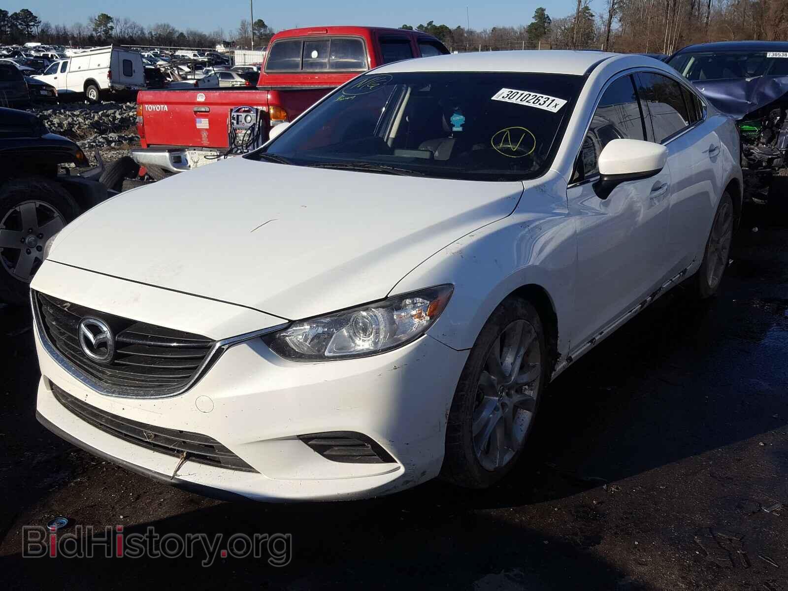 2017 MAZDA 6 - VIN: JM1GL1V55H1104201 - Фото 2