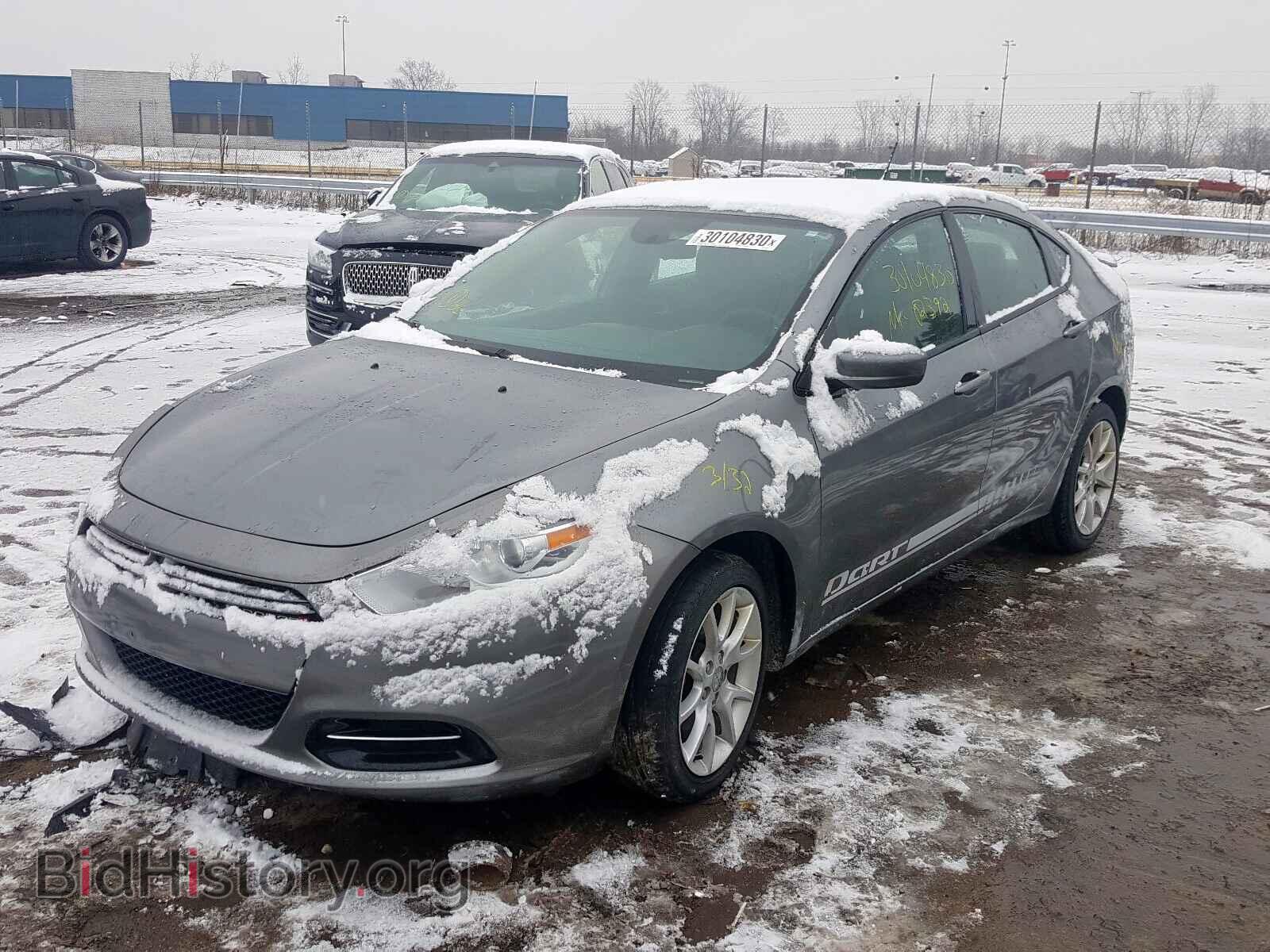 2013 DODGE DART - VIN: 1C3CDFBA1DD346961 - Фото 2