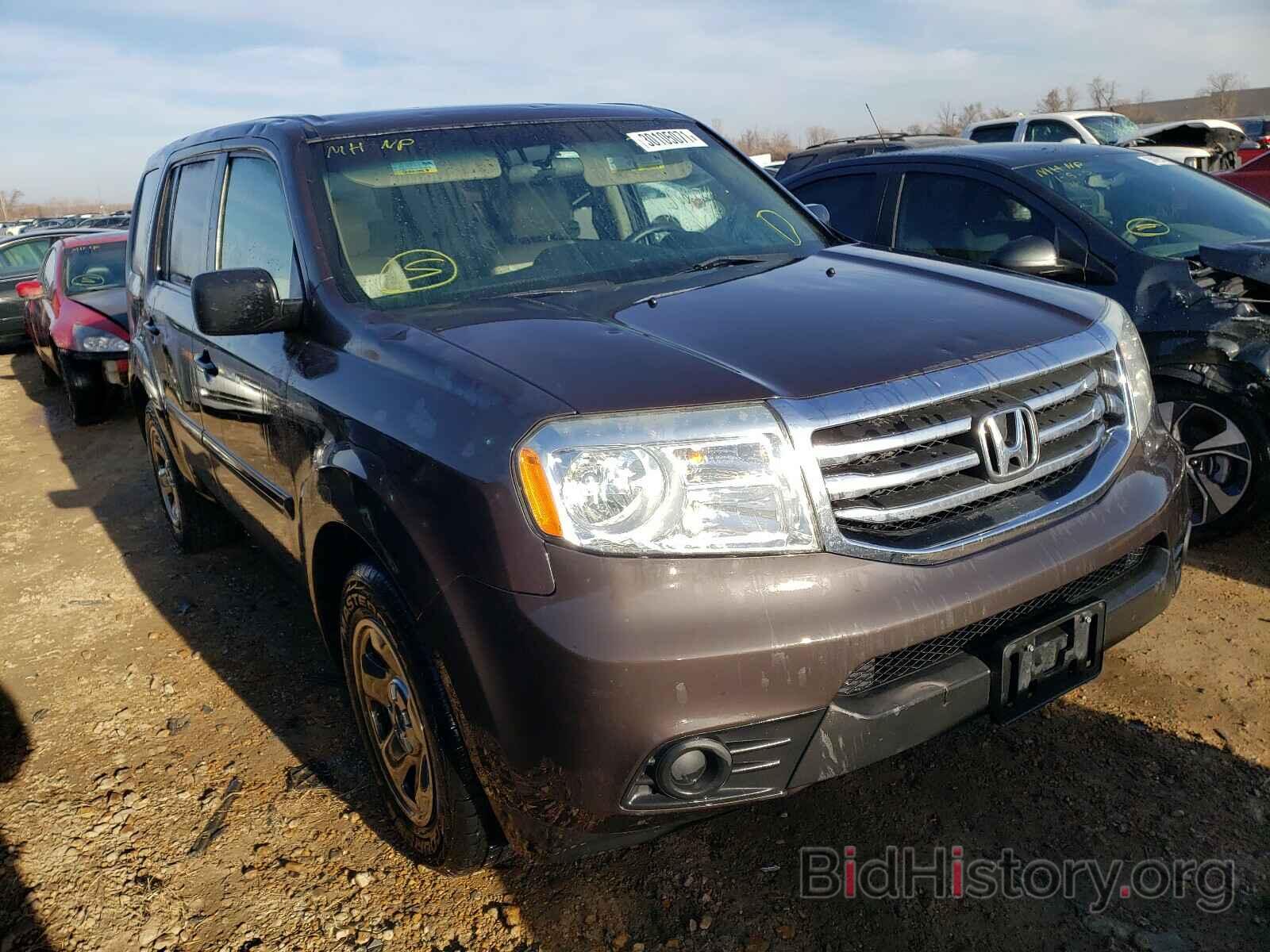 Photo 5FNYF4H22DB042868 - HONDA PILOT 2013