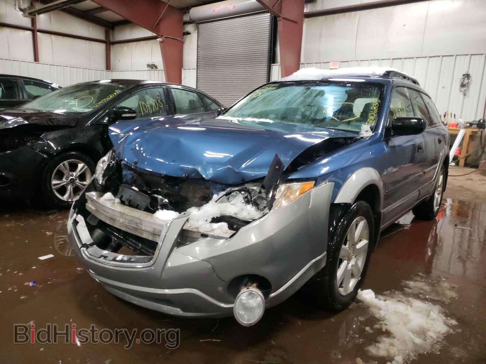 2008 SUBARU OUTBACK - VIN: 4S4BP61C787363281 - Фото 2