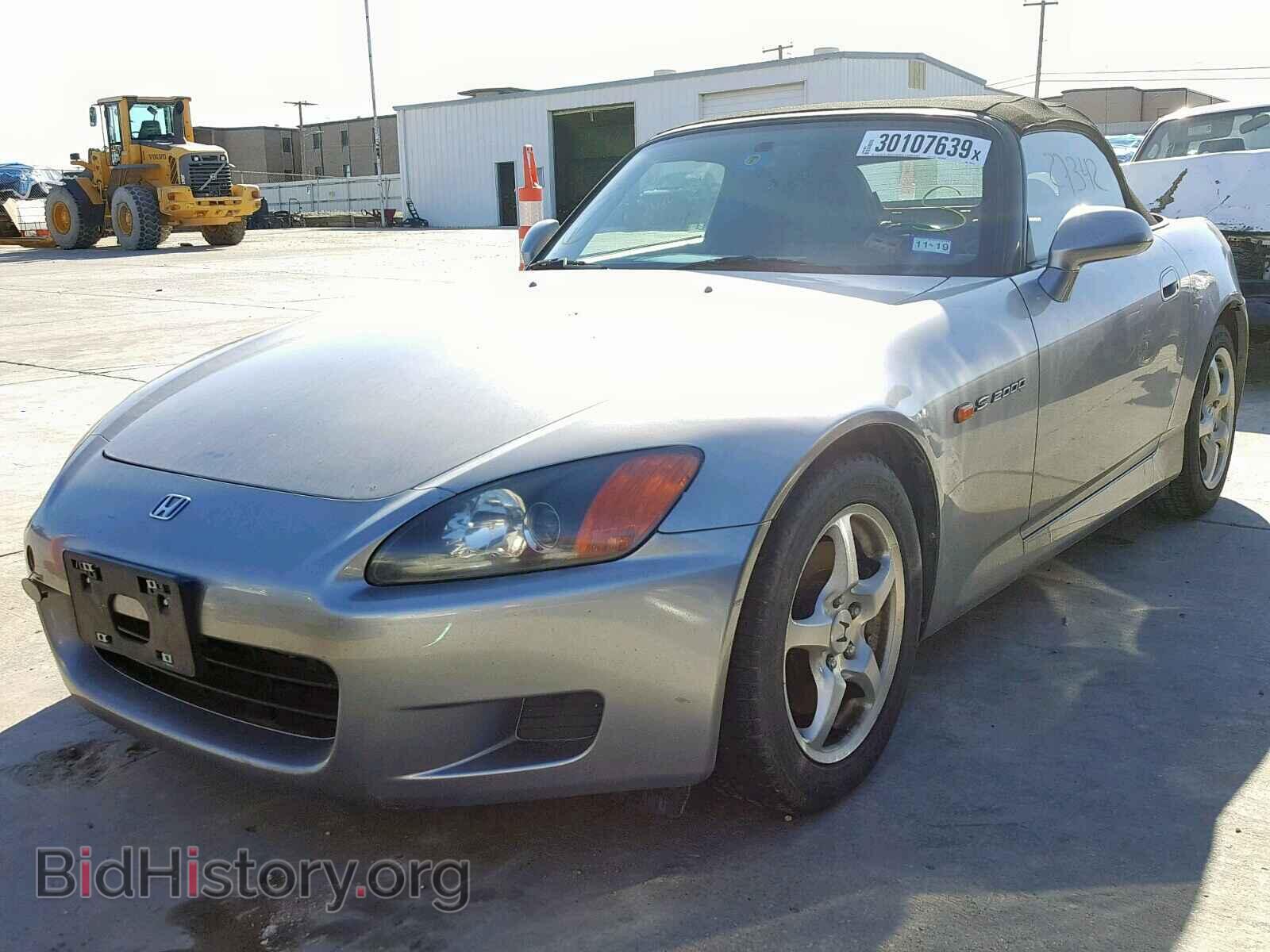 2001 HONDA S2000 - VIN: JHMAP11431T000130 - Фото 2