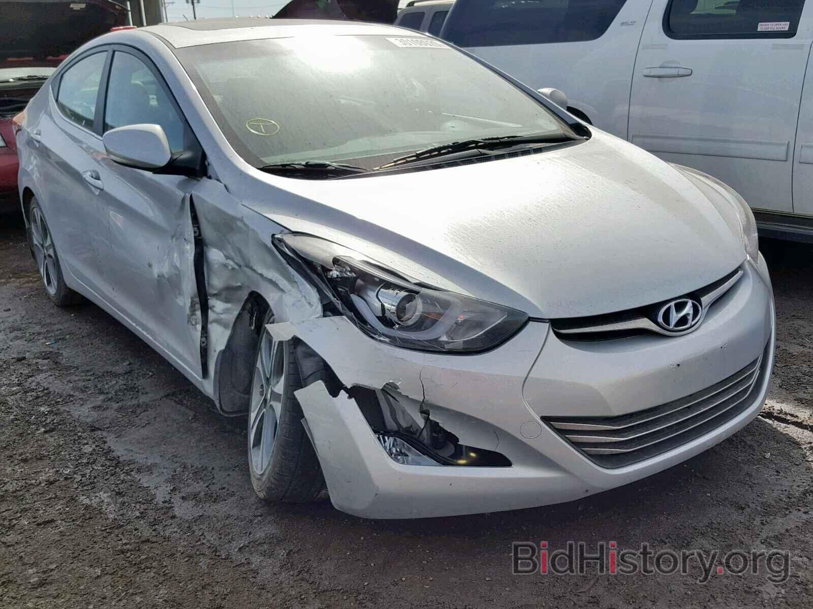 Photo KMHDH4AH2EU135272 - HYUNDAI ELANTRA 2014