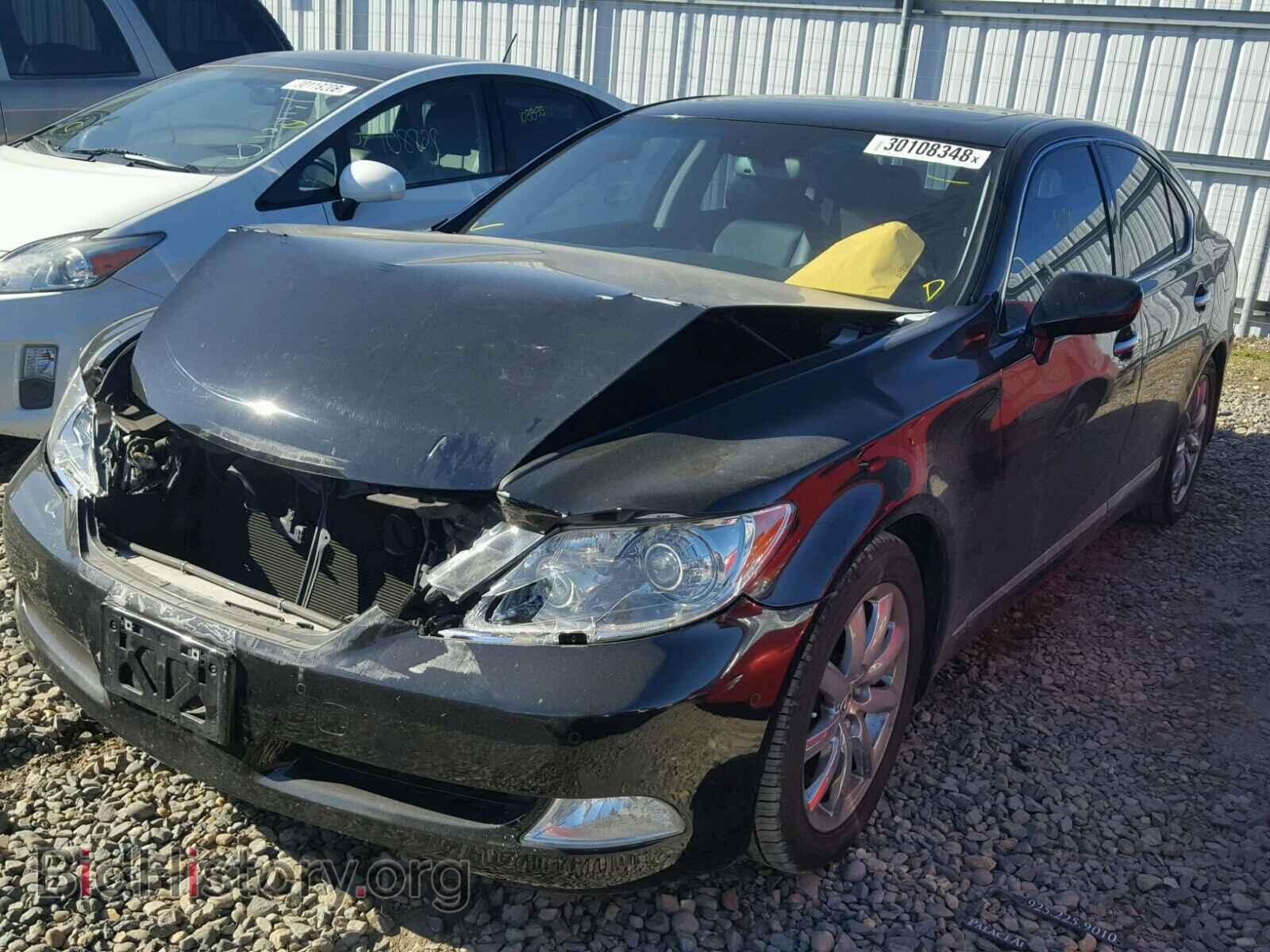 2008 LEXUS LS460 - VIN: JTHBL46F785057263 - Фото 2