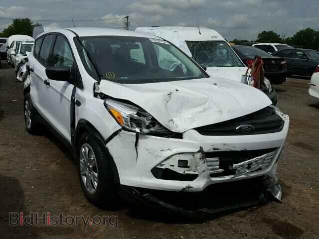 2014 Ford ESCAPE Escape S (VIN 1FMCU0F72EUD76443) — фото 1 из 10, Copart, повреждение: передняя часть