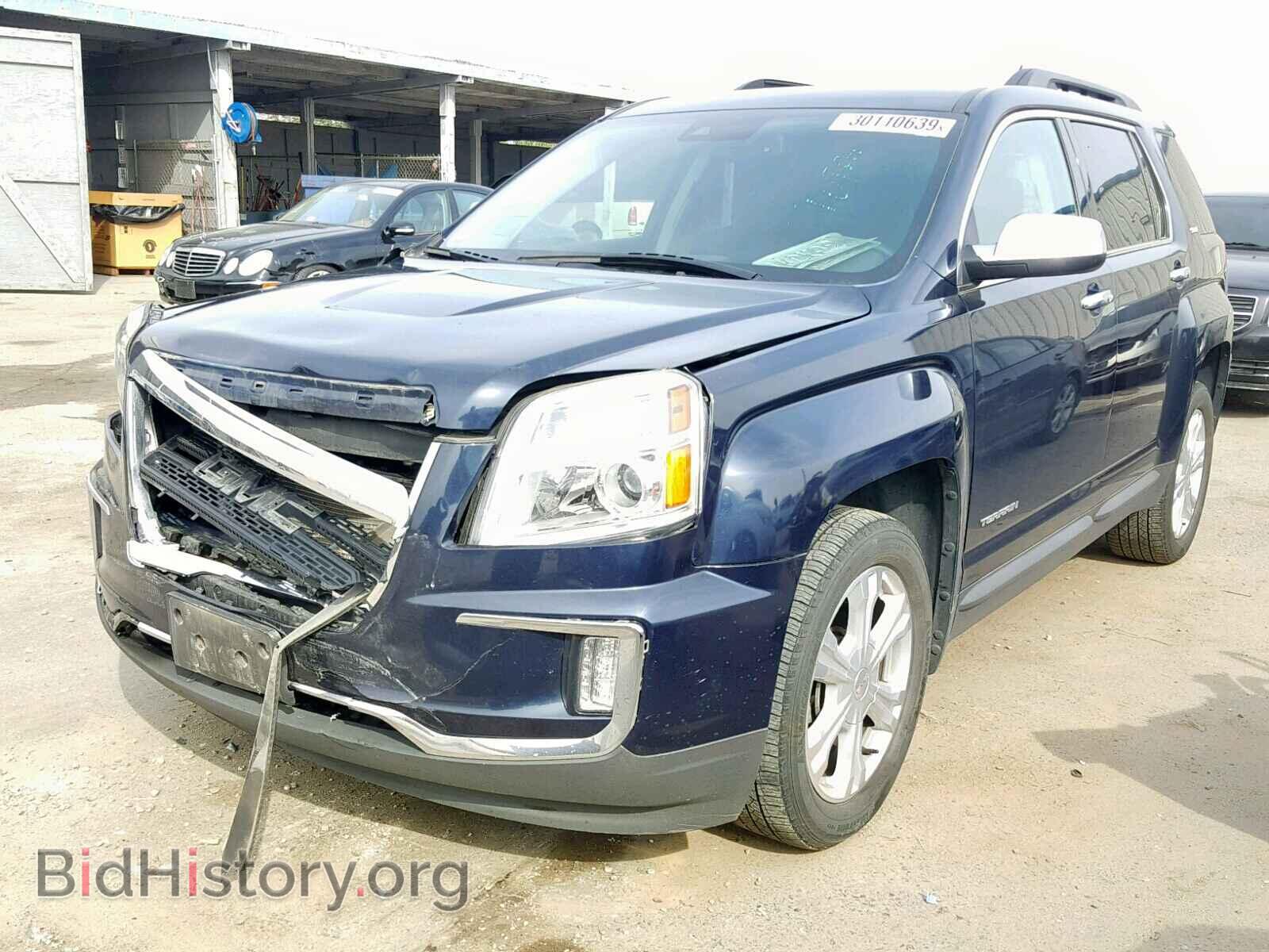 2016 GMC TERRAIN SL - VIN: 2GKFLNE32G6232543 - Фото 2
