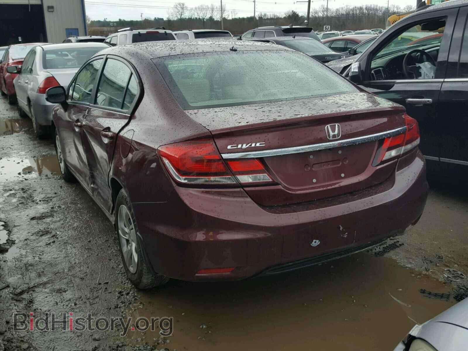 2013 HONDA CIVIC - VIN: 19XFB2F84DE224463 - Фото 3