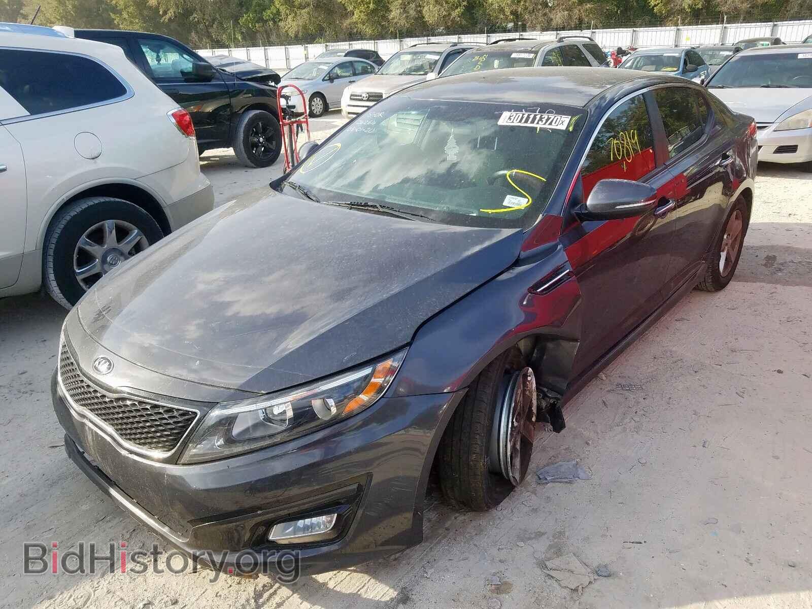2015 KIA OPTIMA - VIN: KNAGM4A75F5627470 - Фото 2