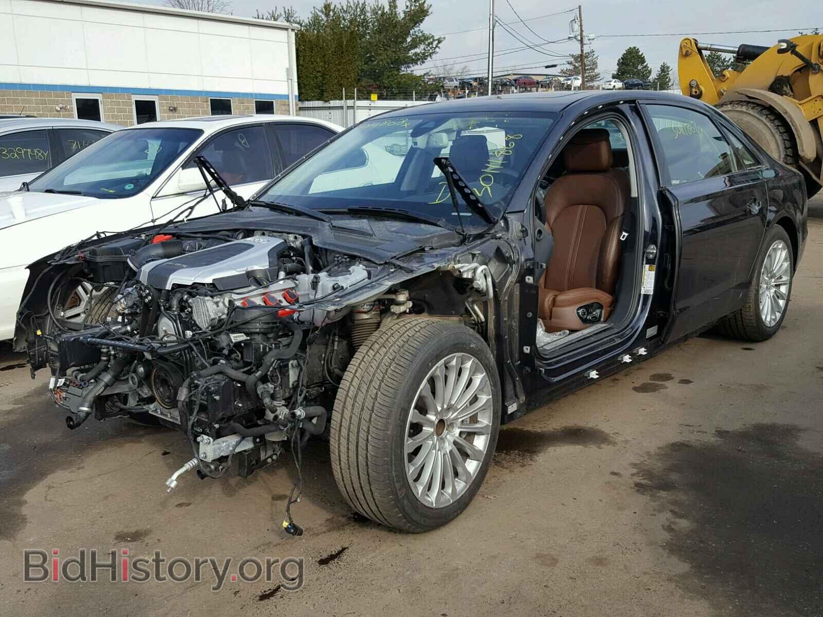 2016 AUDI A8 - VIN: WAU34AFD0GN004660 - Фото 2