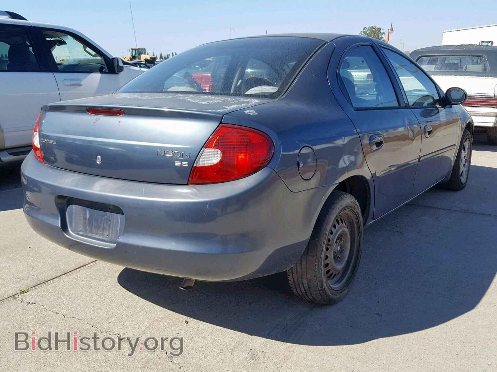 2002 DODGE NEON - VIN: 1B3AS46C62D637687 - Фото 4
