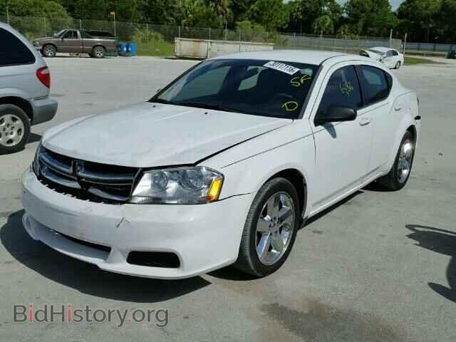 2013 DODGE AVENGER - VIN: 1C3CDZABXDN563852 - Фото 2
