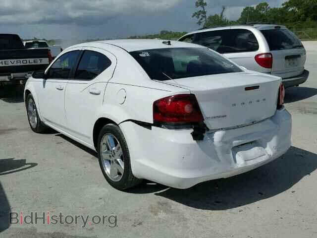 2013 DODGE AVENGER - VIN: 1C3CDZABXDN563852 - Фото 3
