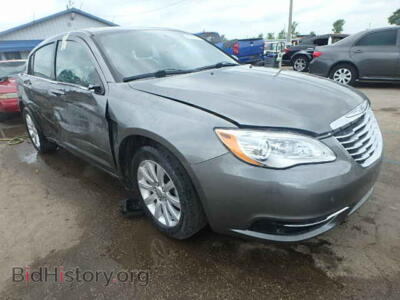 2012 Chrysler 200 200 Tourin, gray — VIN 1C3CCBBB9CN331119, Copart