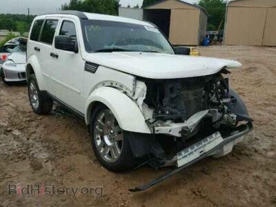 2008 Dodge NITRO Nitro SXT, white — VIN 1D8GU28K08W137115, Copart