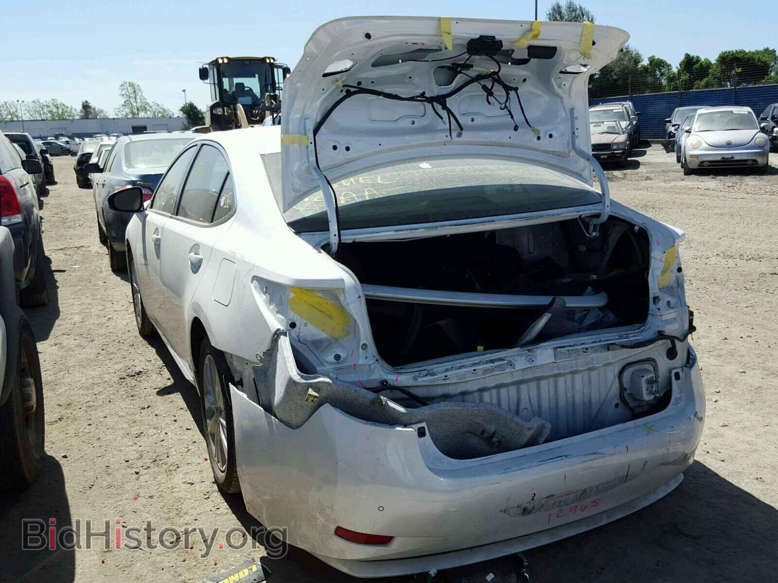 2013 LEXUS ES300 - VIN: JTHBW1GG2D2037088 - Фото 3