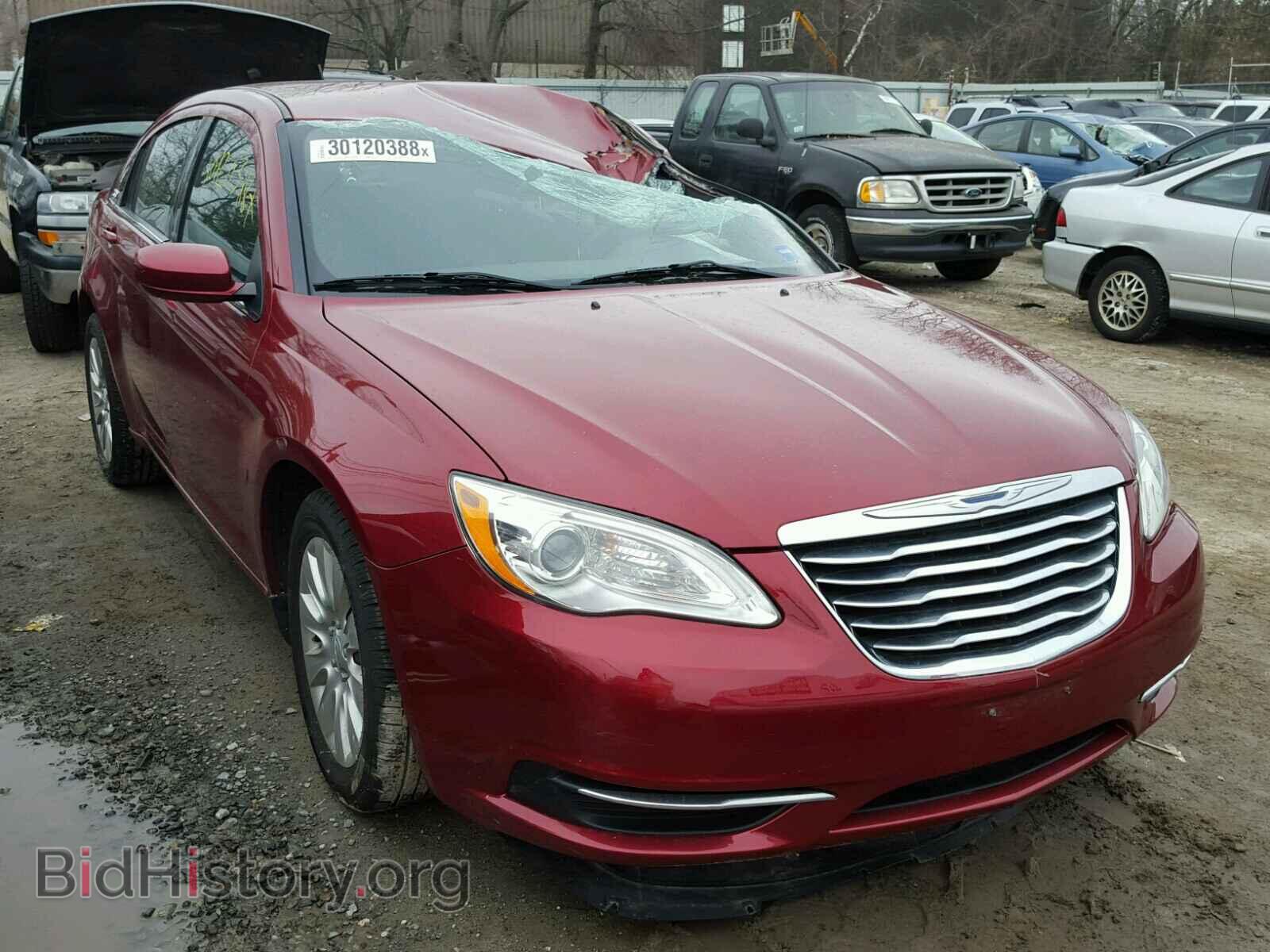 Фотография 1C3CCBAB2CN167200 - CHRYSLER 200 2012