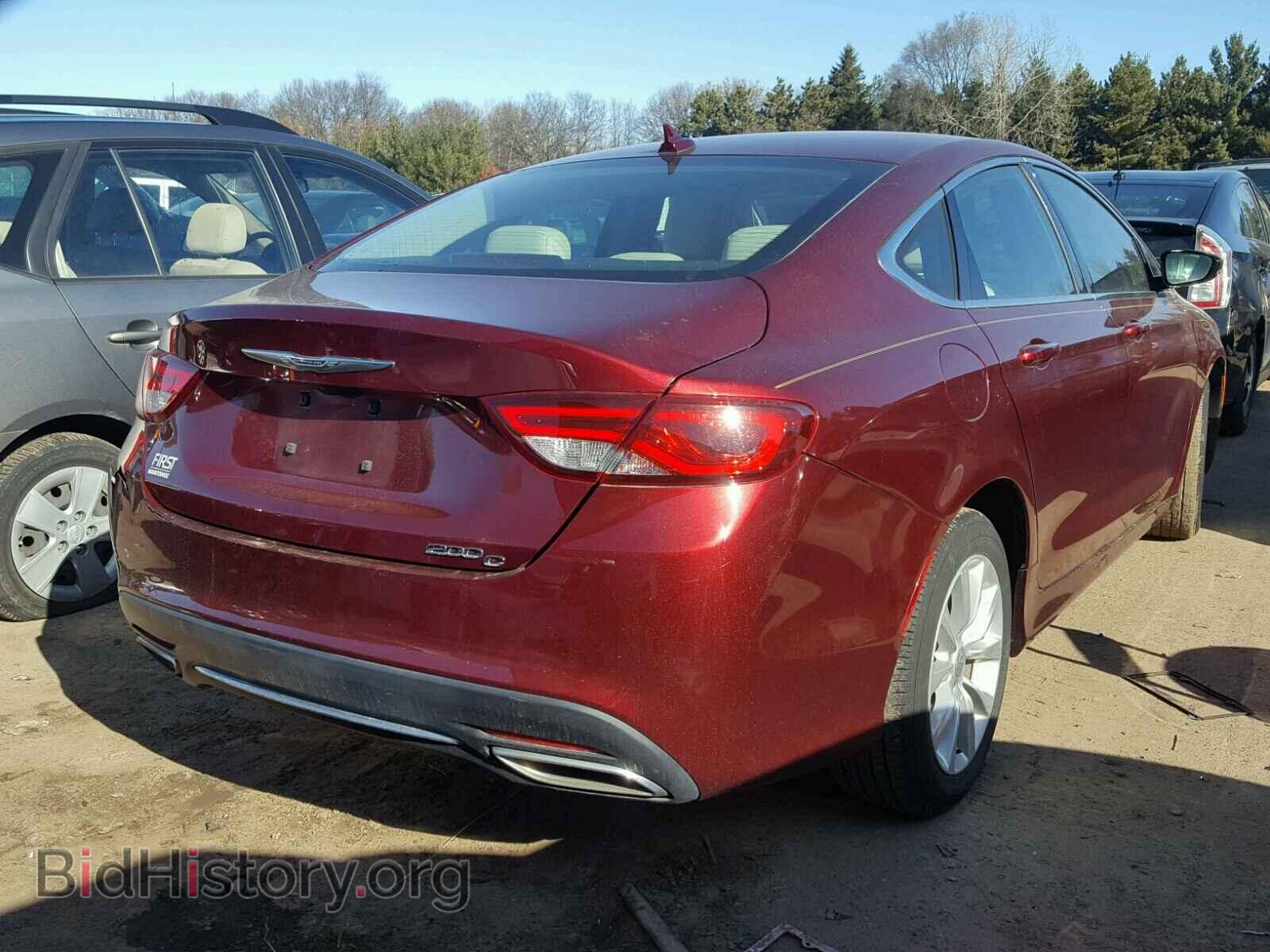 2015 CHRYSLER 200 - VIN: 1C3CCCCG3FN573358 - Фото 4