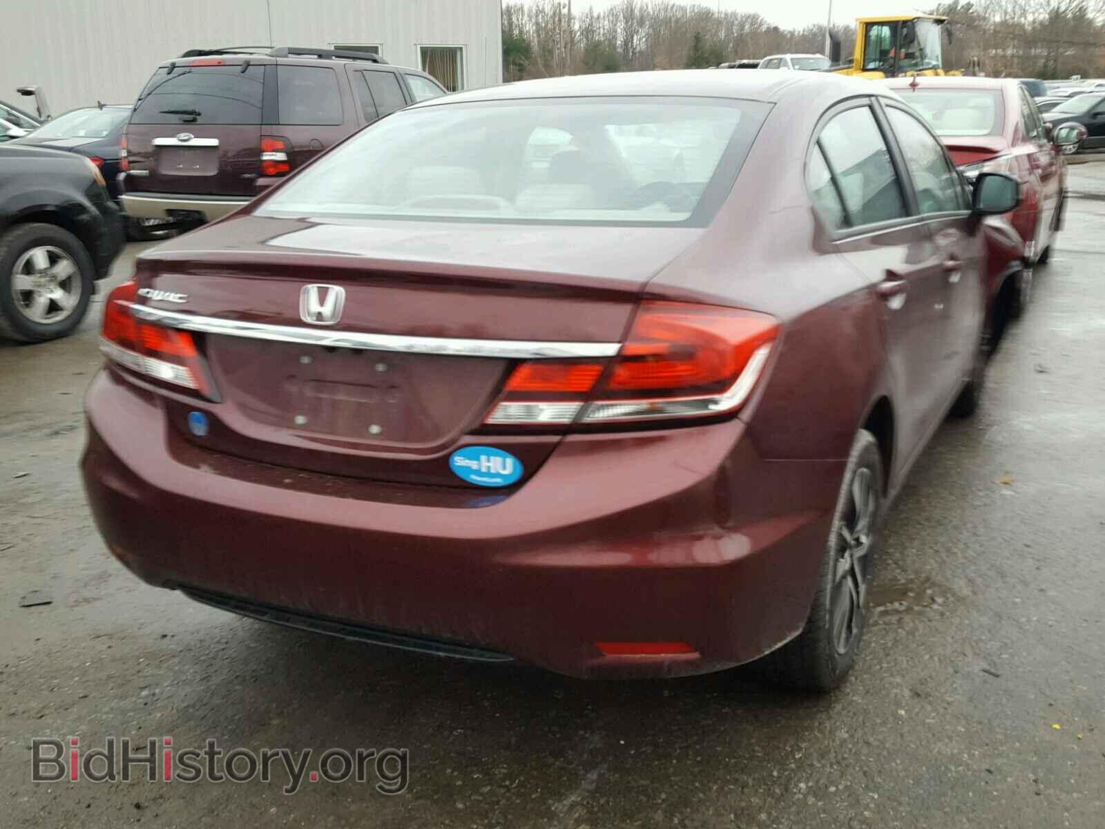 2013 HONDA CIVIC - VIN: 19XFB2F8XDE260447 - Фото 4