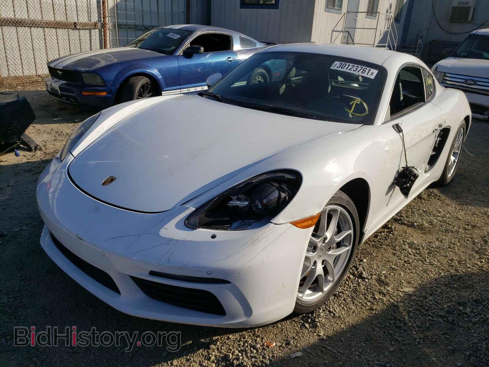 2019 PORSCHE CAYMAN BAS - VIN: WP0AA2A8XKS260396 - Фото 2