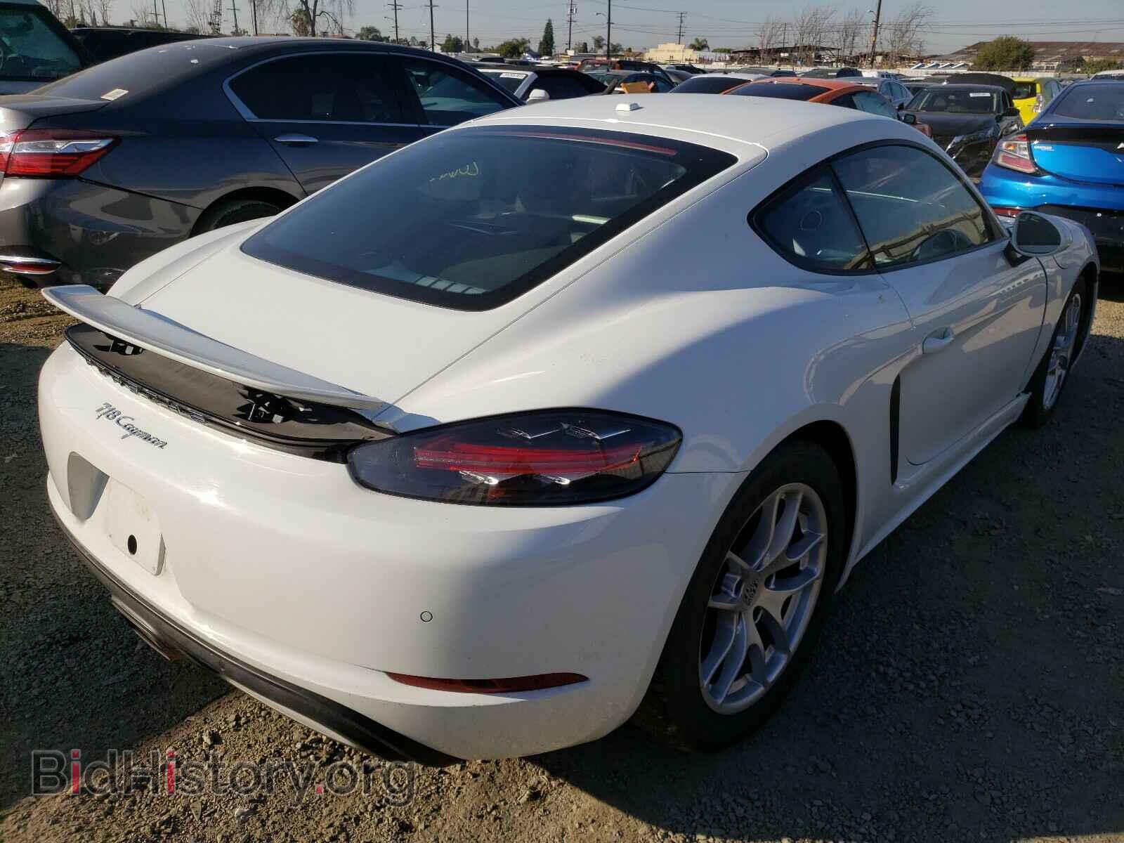 2019 PORSCHE CAYMAN BAS - VIN: WP0AA2A8XKS260396 - Фото 4