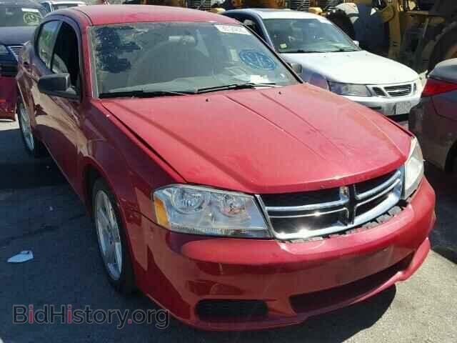 Photo 1C3CDZAB1DN645498 - DODGE AVENGER 2013