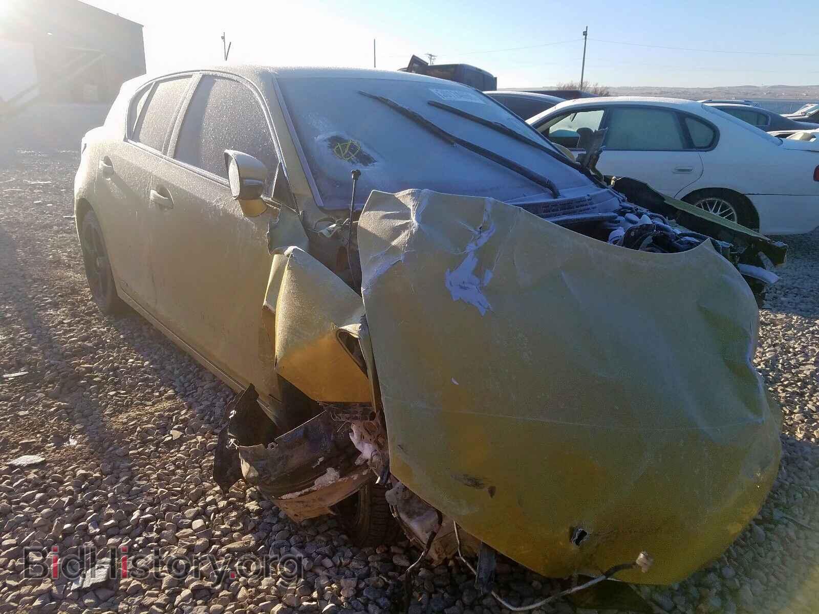 Photo JTHKD5BH4B2033456 - LEXUS CT 200 2011