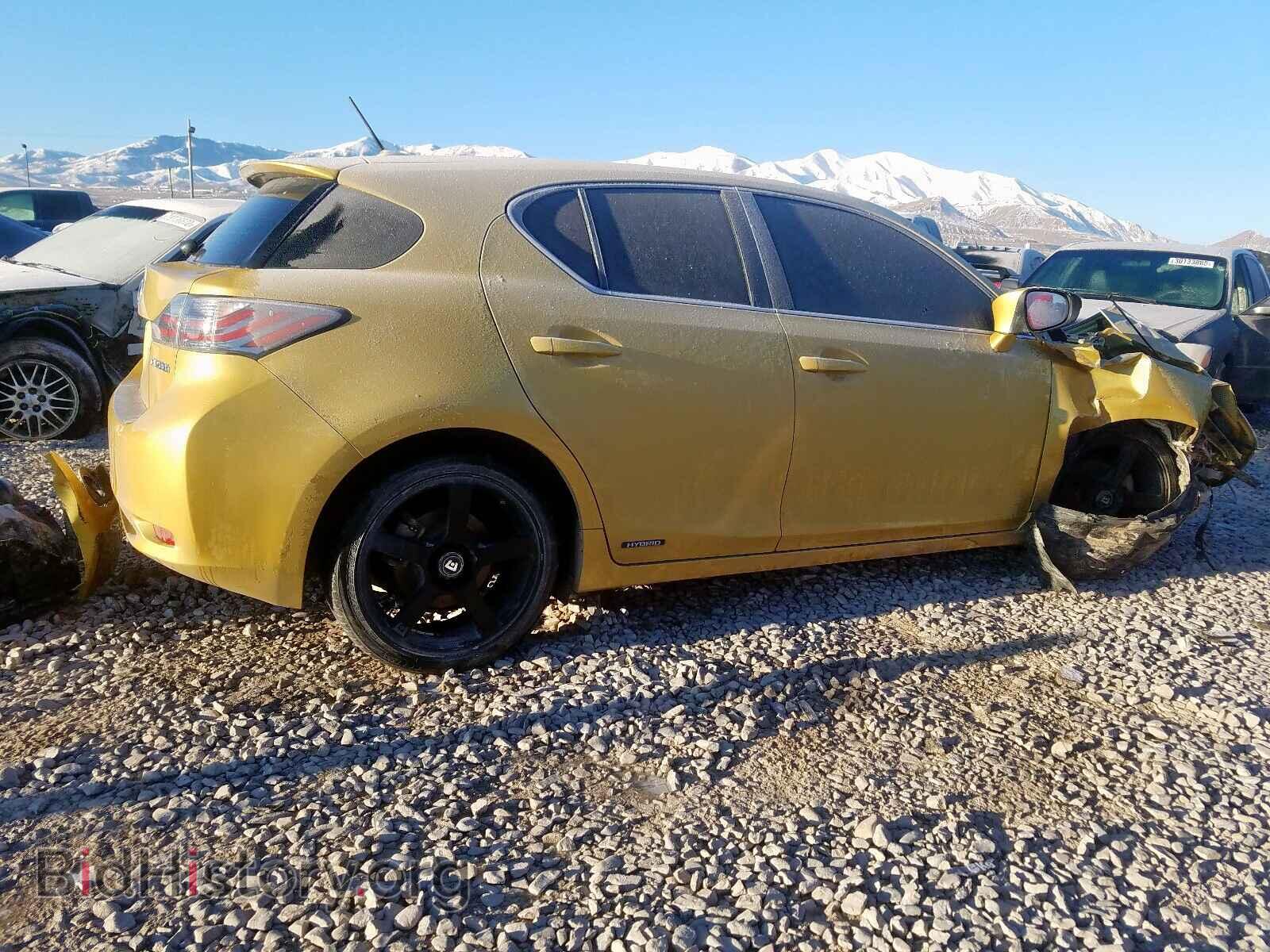 2011 LEXUS CT 200 - VIN: JTHKD5BH4B2033456 - Фото 4