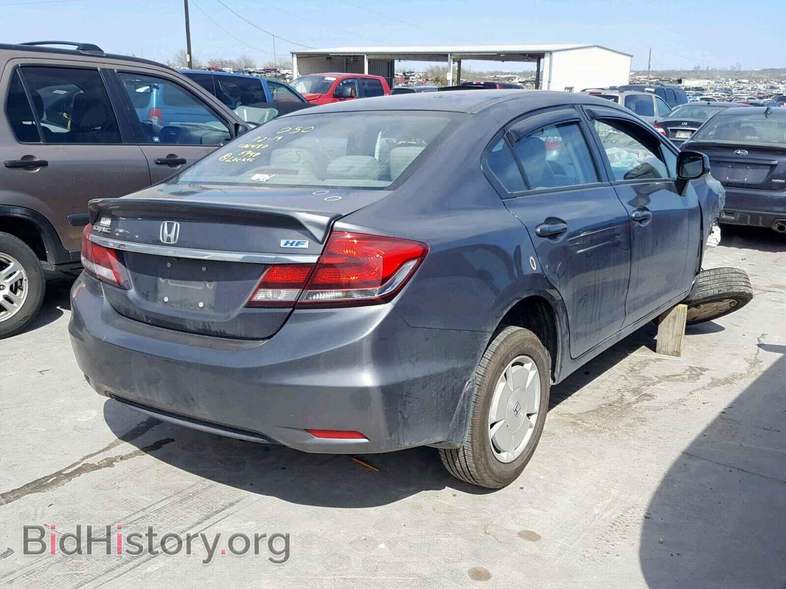 2013 HONDA CIVIC - VIN: 2HGFB2F64DH542393 - Фото 4