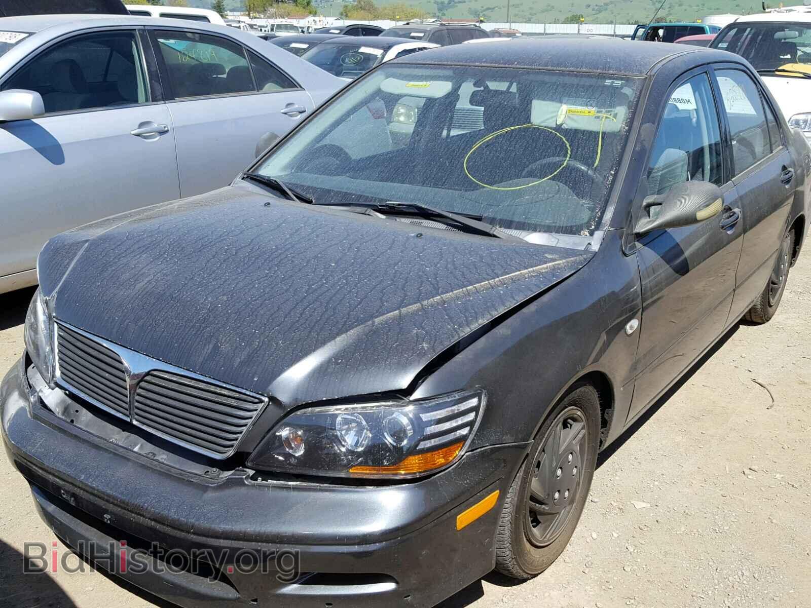 2003 MITSUBISHI LANCER - VIN: JA3AJ26E53U091441 - Фото 2