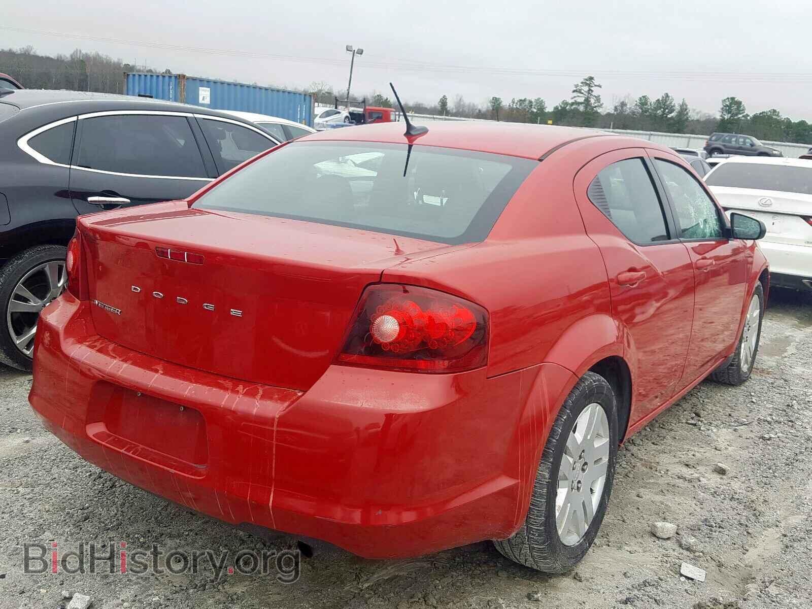 2014 DODGE AVENGER - VIN: 1C3CDZAB5EN145605 - Фото 4