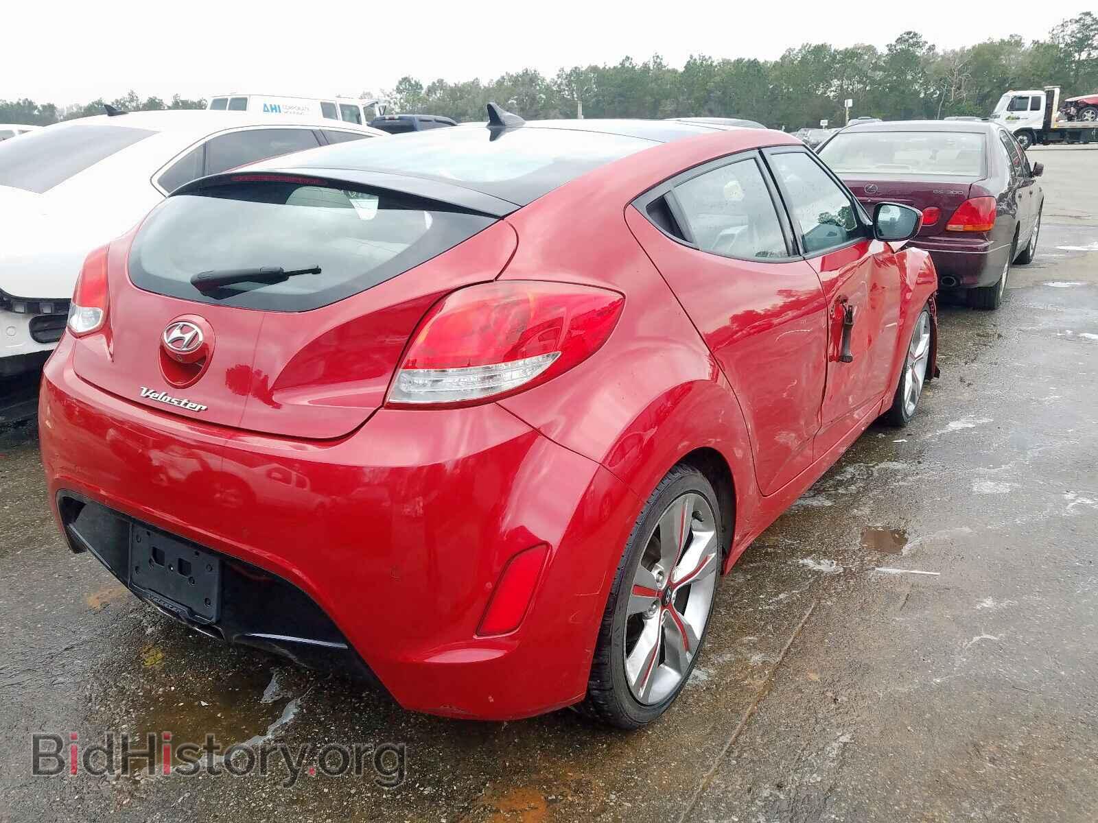 2012 HYUNDAI VELOSTER - VIN: KMHTC6AD2CU071914 - Фото 4