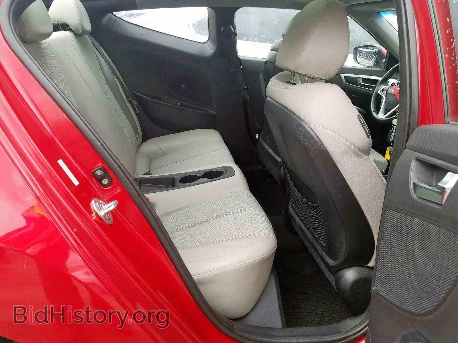 2012 HYUNDAI VELOSTER - VIN: KMHTC6AD2CU071914 - Фото 6
