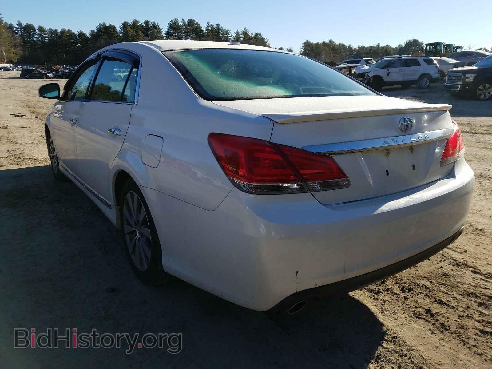 2012 TOYOTA AVALON - VIN: 4T1BK3DB3CU466109 - Фото 3