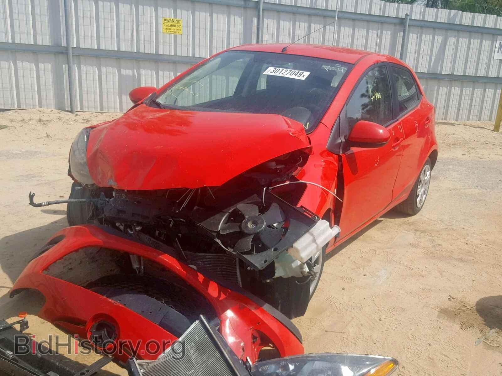 2014 MAZDA 2 - VIN: JM1DE1KY0E0180759 - Фото 2