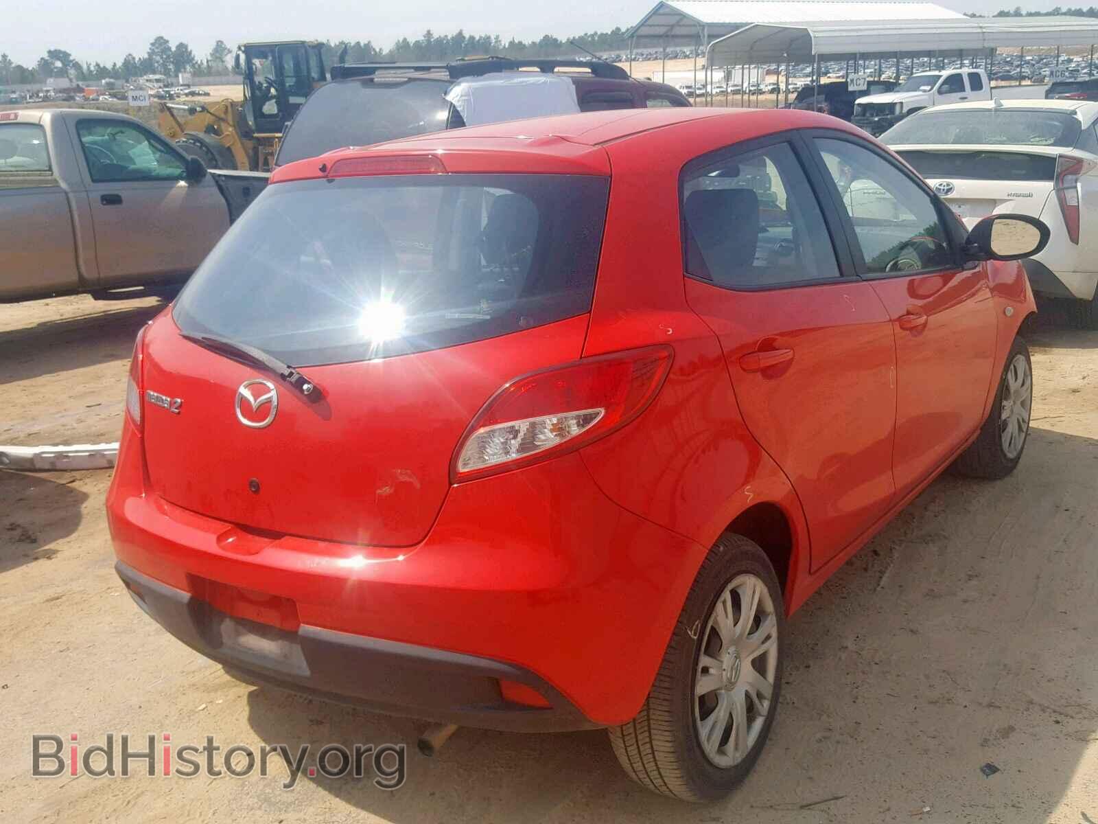 2014 MAZDA 2 - VIN: JM1DE1KY0E0180759 - Фото 4