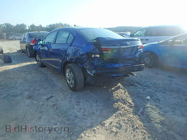 2014 HONDA CIVIC - VIN: 19XFB2F56EE047129 - Фото 3