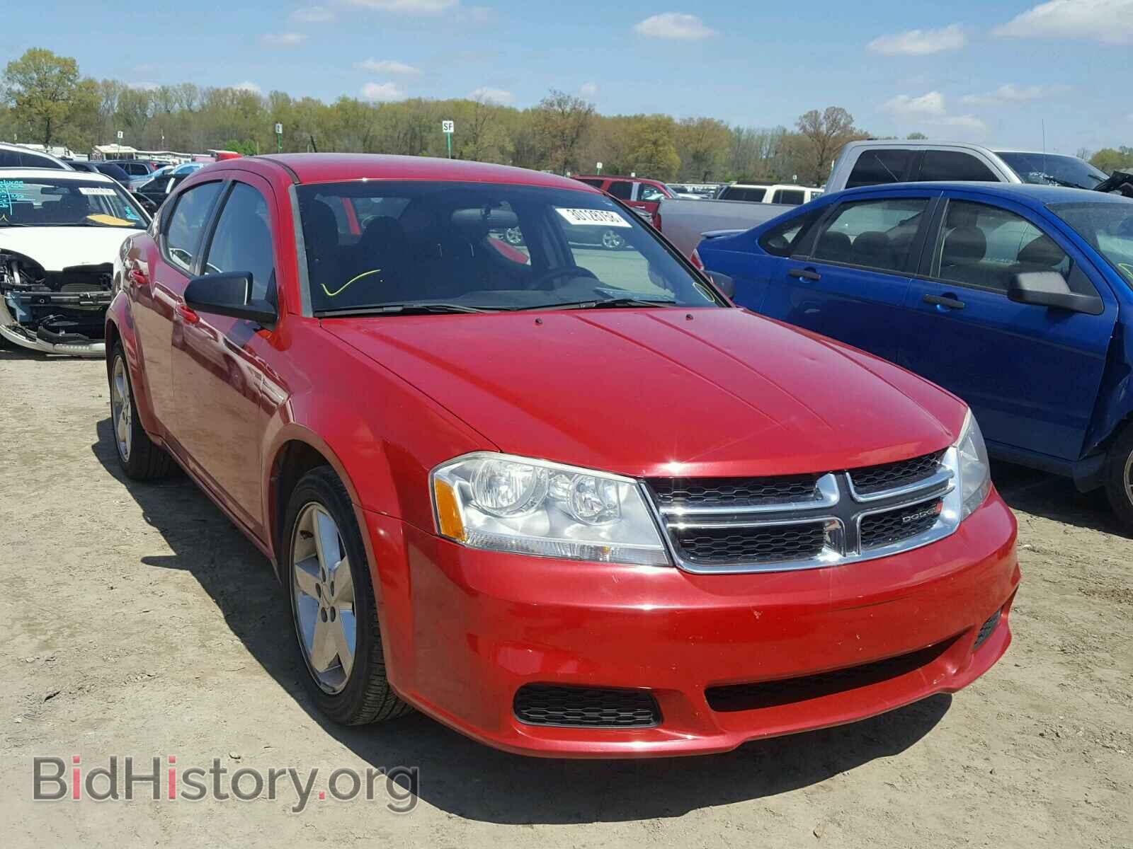 Photo 1C3CDZAG1DN753910 - DODGE AVENGER 2013