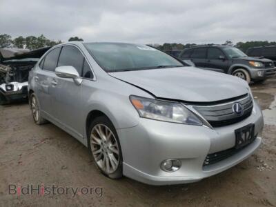 2010 Lexus HS HS 250h, серебристый — VIN JTHBB1BA4A2012204, Copart