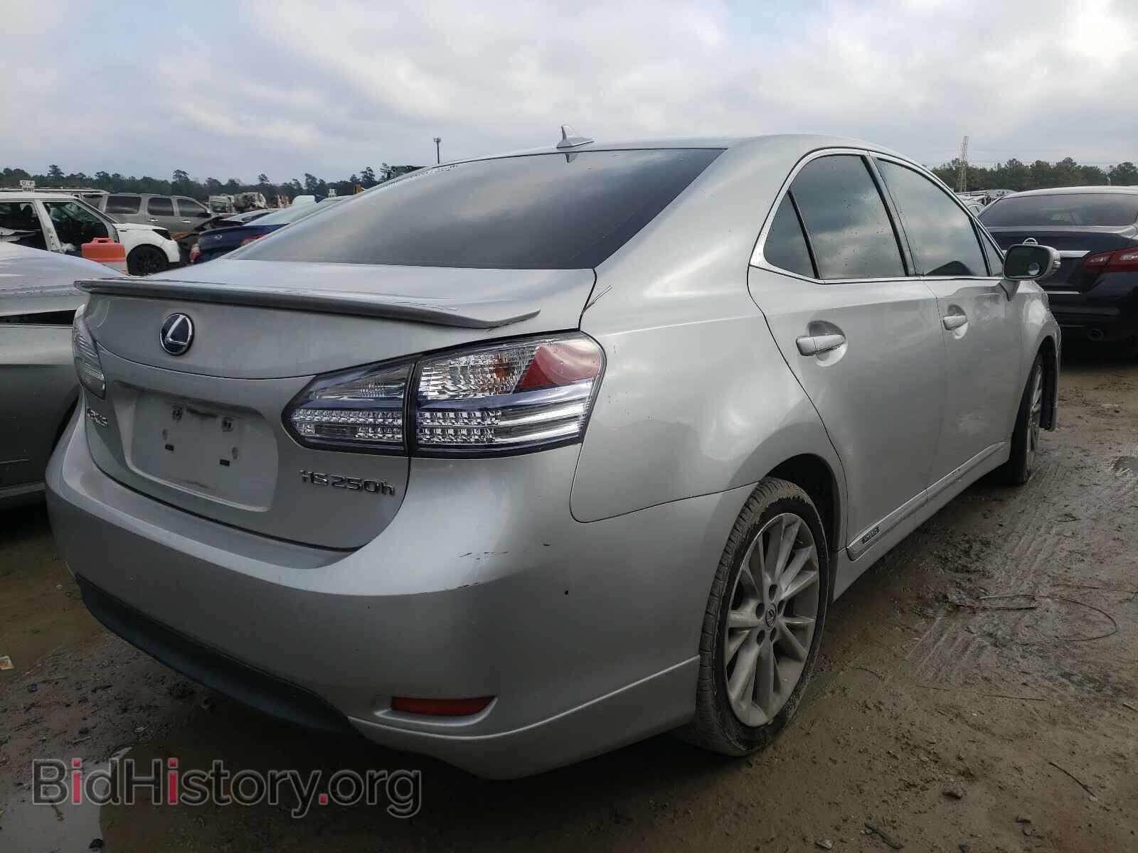 2010 LEXUS HS - VIN: JTHBB1BA4A2012204 - Photo 4