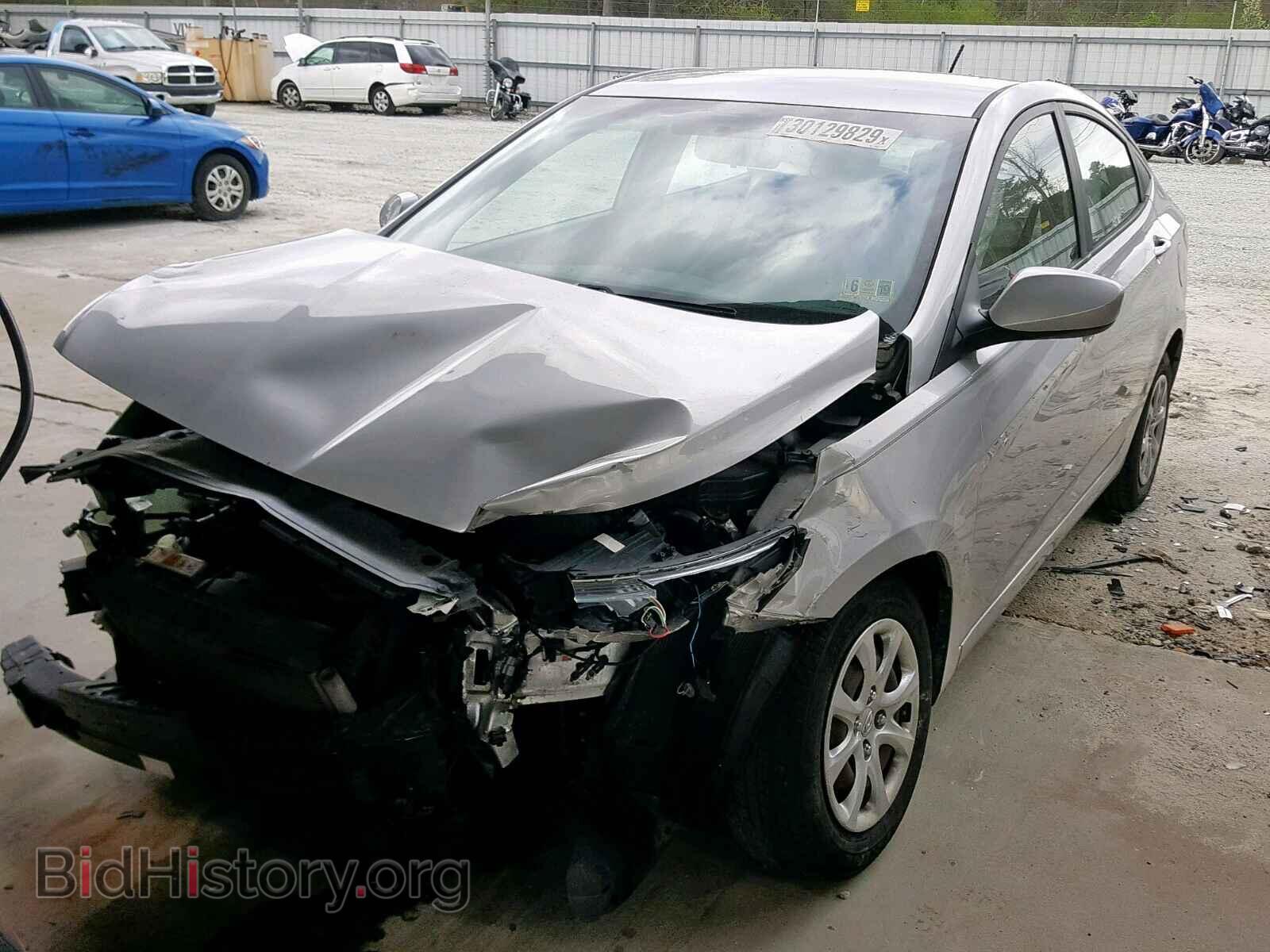 2013 HYUNDAI ACCENT - VIN: KMHCT4AE4DU295541 - Фото 2