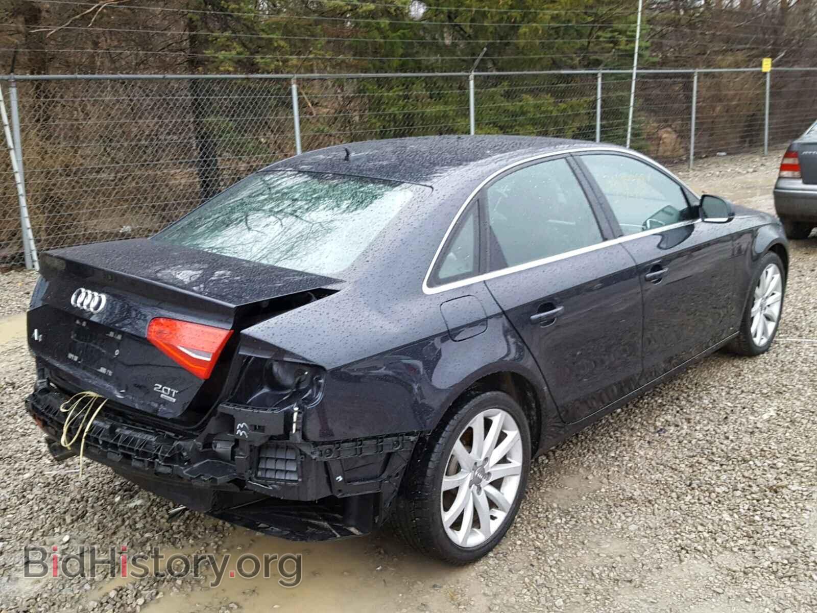 2013 AUDI A4 - VIN: WAUFFAFL4DN023089 - Photo 4